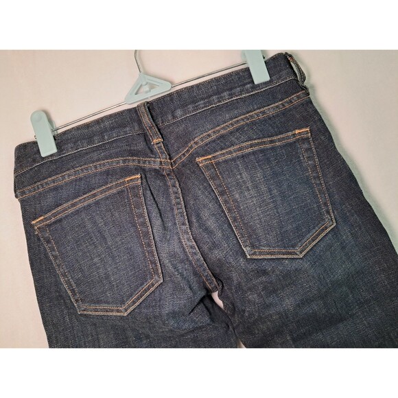 J.Crew Matchstick Straight Leg Jeans Cotton Stretch Denim Blue W/Fading 24S NWT - Picture 5 of 11